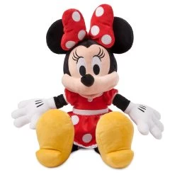 Disney Minnie Mouse Plush – Red – Medium 17 3/4'' -Happy Toyland Shop 1231000443597 2