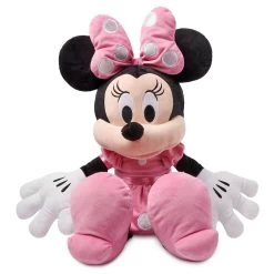 Disney Minnie Mouse Plush – Pink – Large 21 1/4'' -Happy Toyland Shop 1232000443650 2