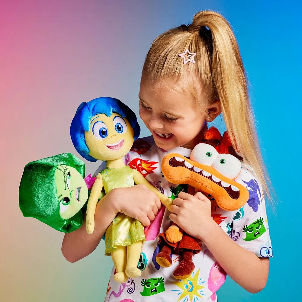 Disney Disgust Plush – Inside Out 2 – Small 11'' 4 Disney Disgust Plush – Inside Out 2 – Small 11'' - Image 2