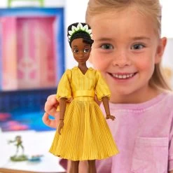 Tiana Disney Story Doll – The Princess And The Frog – 11 1/2'' -Happy Toyland Shop 1610040902065 2