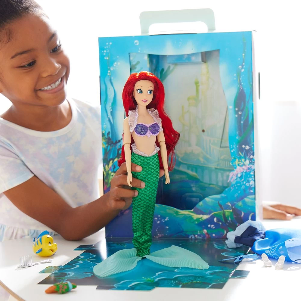 Ariel Disney Story Doll – The Little Mermaid – 11'' 4 Ariel Disney Story Doll – The Little Mermaid – 11'' - Image 2