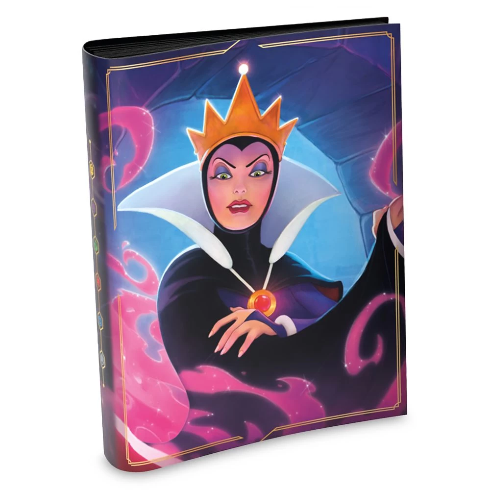 Evil Queen Lorebook Card Portfolio By Ravensburger – Disney Lorcana Trading Card Game – Snow White And The Seven Dwarfs 4 Evil Queen Lorebook Card Portfolio By Ravensburger – Disney Lorcana Trading Card Game – Snow White And The Seven Dwarfs - Image 2