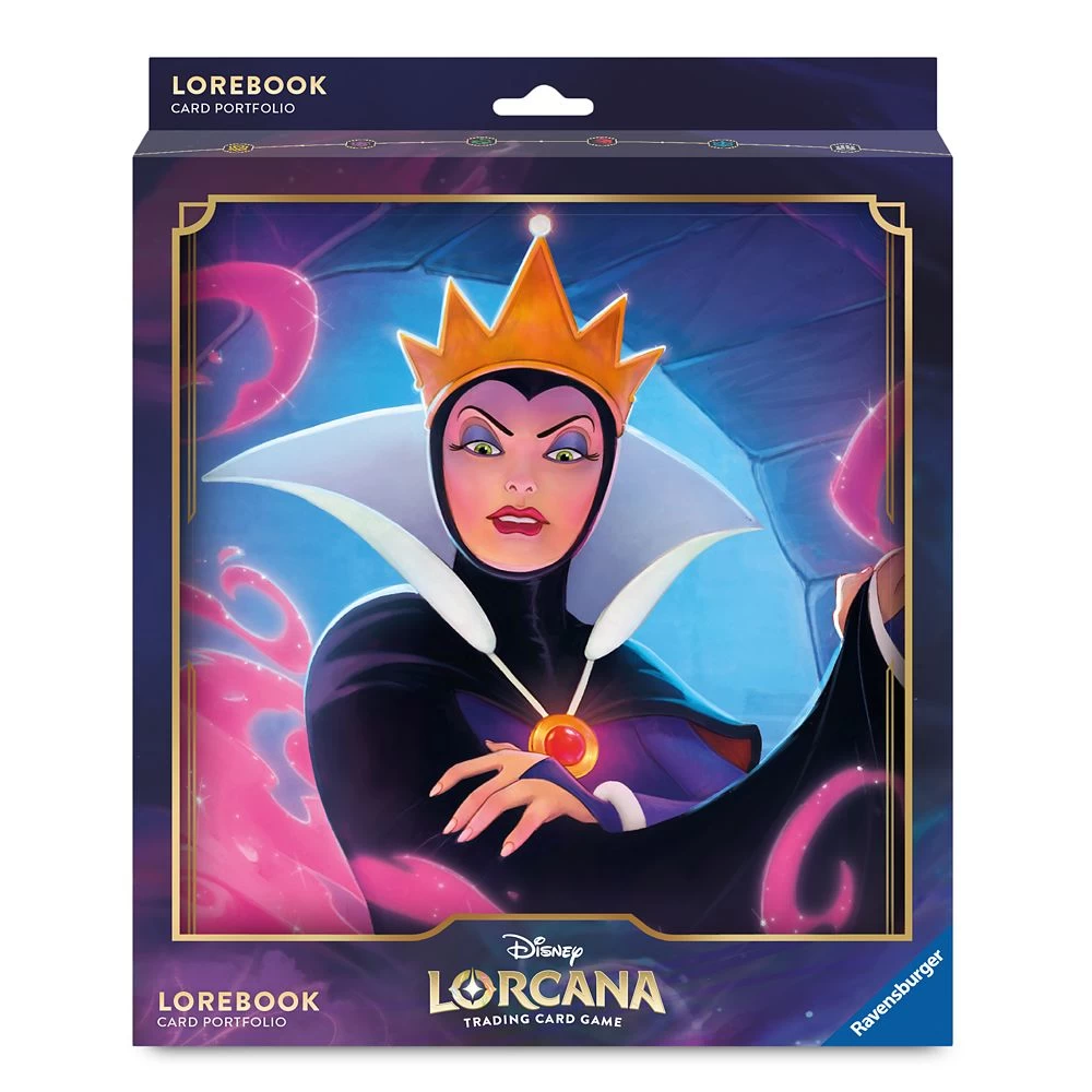 Evil Queen Lorebook Card Portfolio By Ravensburger – Disney Lorcana Trading Card Game – Snow White And The Seven Dwarfs 6 Evil Queen Lorebook Card Portfolio By Ravensburger – Disney Lorcana Trading Card Game – Snow White And The Seven Dwarfs - Image 4