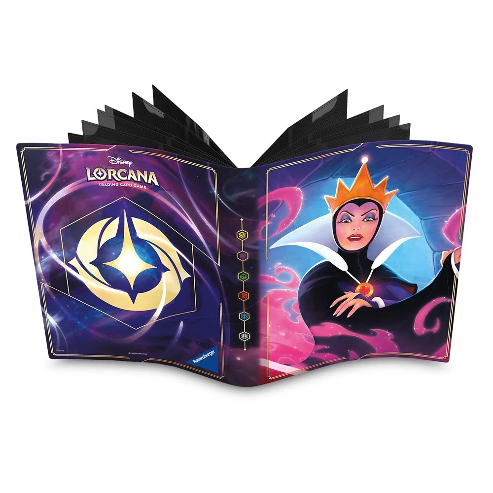Evil Queen Lorebook Card Portfolio By Ravensburger – Disney Lorcana Trading Card Game – Snow White And The Seven Dwarfs 3 Evil Queen Lorebook Card Portfolio By Ravensburger – Disney Lorcana Trading Card Game – Snow White And The Seven Dwarfs