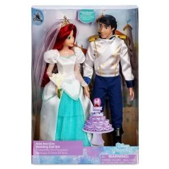 Disney Ariel And Eric Wedding Doll Set – The Little Mermaid -Happy Toyland Shop 1612040900060 5