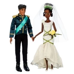 Disney Tiana And Naveen Wedding Doll Set β The Princess And The Frog