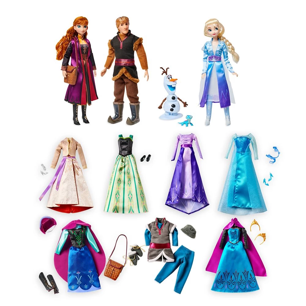 Disney Frozen Classic Doll Deluxe Gift Set 3 Disney Frozen Classic Doll Deluxe Gift Set