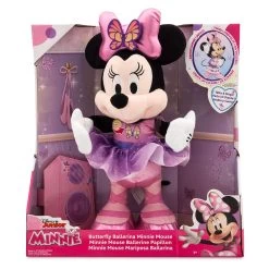 Minnie Mouse Butterfly Ballerina Sound And Movement Plush – Disney Junior -Happy Toyland Shop 1713048410110 2