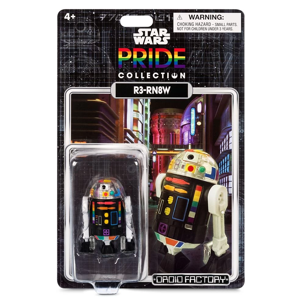 Disney R3-RN8W Droid Factory Figure – Star Wars Pride Collection 7 Disney R3-RN8W Droid Factory Figure – Star Wars Pride Collection - Image 5