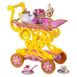 Disney Belle ''Be Our Guest'' Singing Tea Cart Play Set β Beauty And The Beast