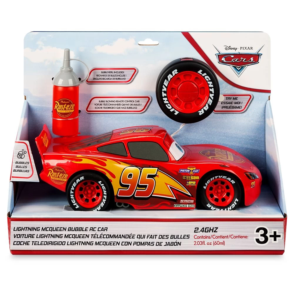 Disney Lightning McQueen Bubble RC Car – Cars 11 Disney Lightning McQueen Bubble RC Car – Cars - Image 10