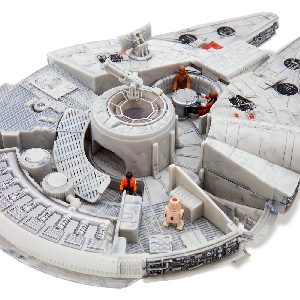 Disney Star Wars Micro Galaxy Squadron Galaxy's Edge Millennium Falcon Vehicle 4 Disney Star Wars Micro Galaxy Squadron Galaxy's Edge Millennium Falcon Vehicle - Image 2
