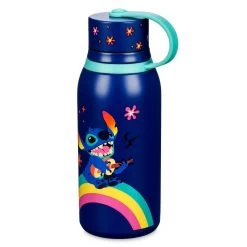 Disney Stitch Stainless Steel Water Bottle – Lilo & Stitch -Happy Toyland Shop 3311046540159 3