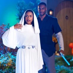 Disney Princess Leia Dress For Adults – Star Wars -Happy Toyland Shop 5500107010087 1