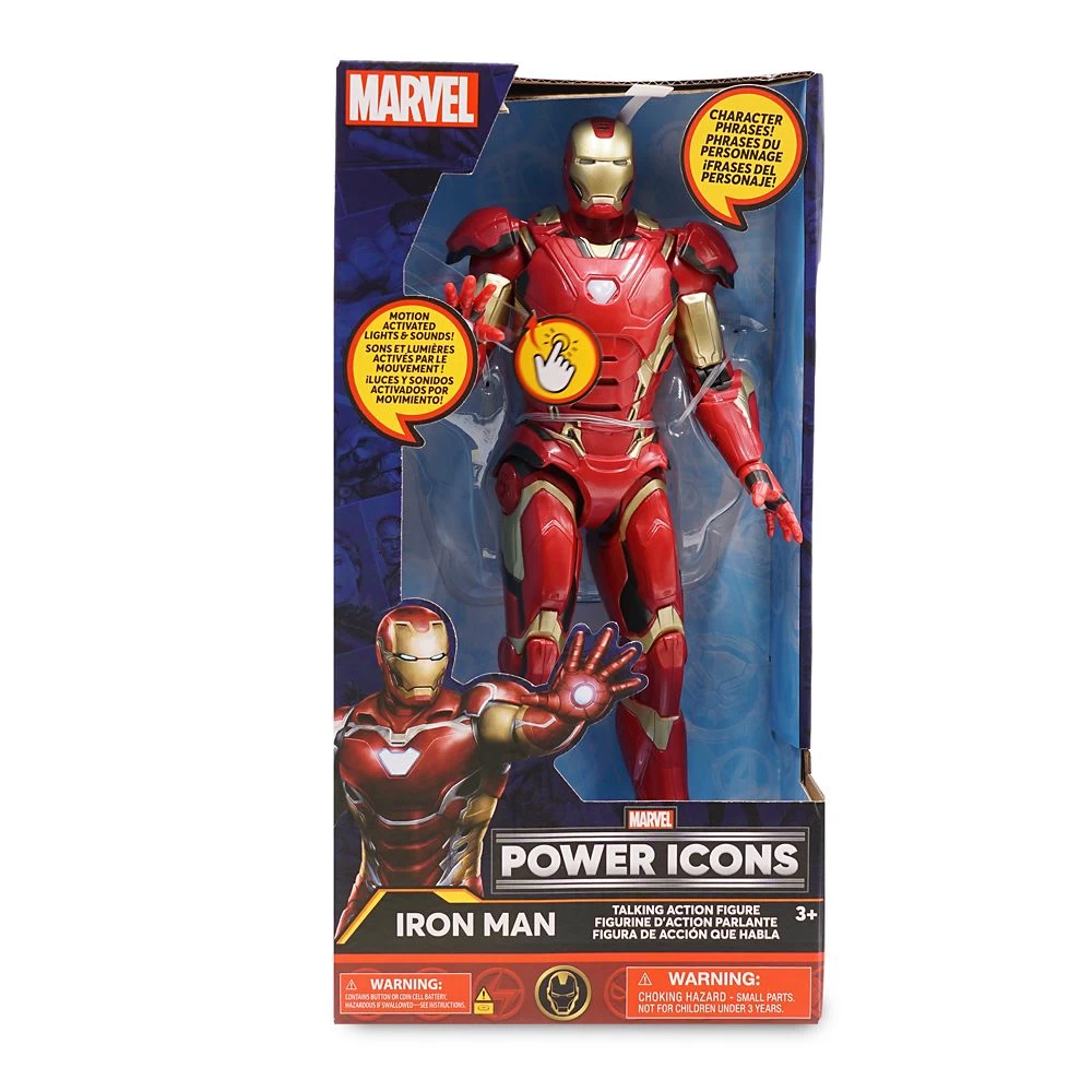 Disney Iron Man Talking Action Figure 7 Disney Iron Man Talking Action Figure - Image 5