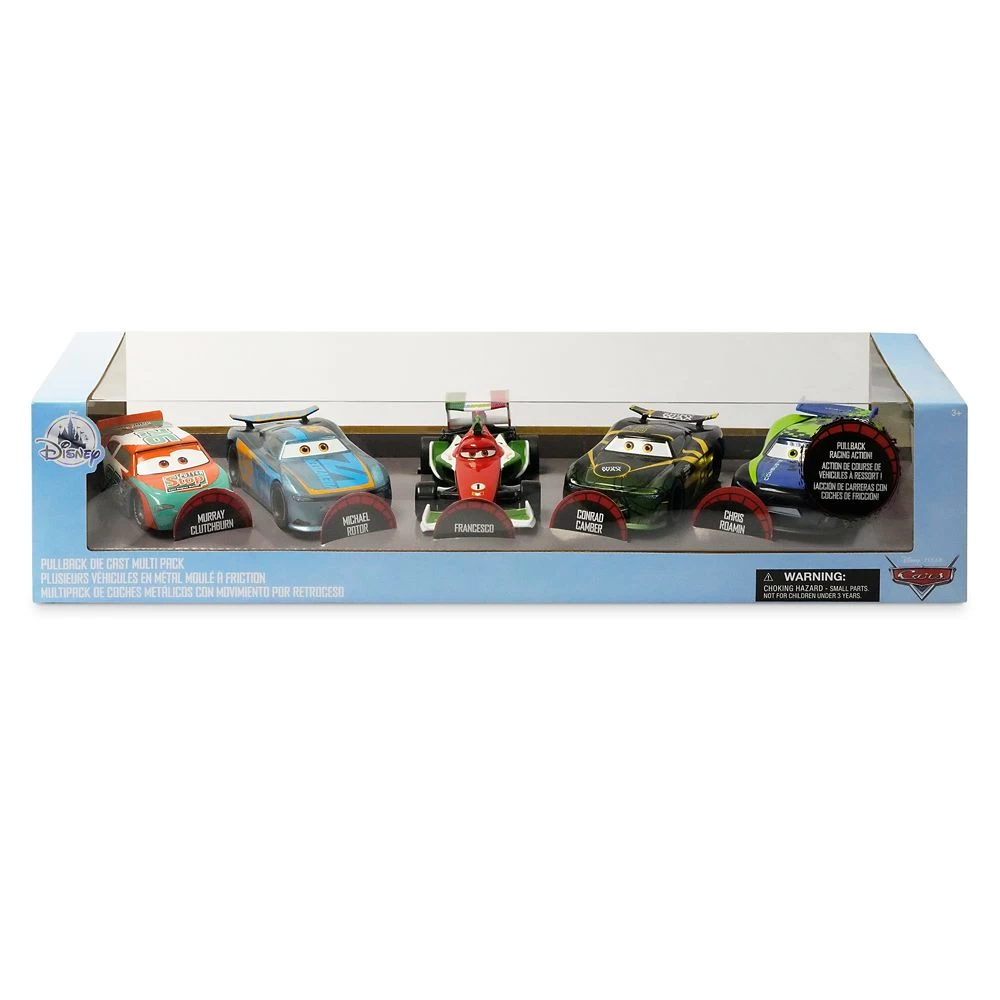 Disney Cars Pullback Die Cast Racer Multi Pack 5 Disney Cars Pullback Die Cast Racer Multi Pack - Image 3