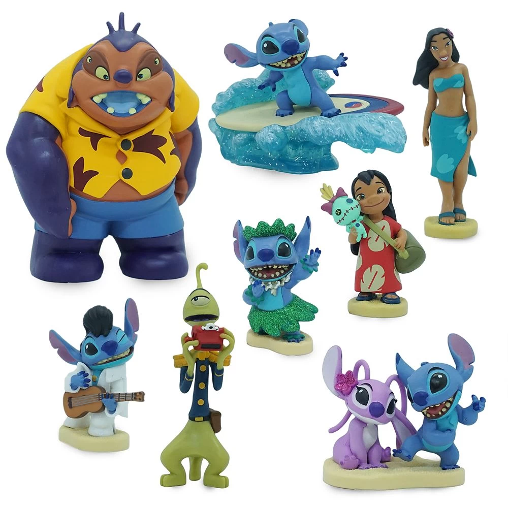 Disney Lilo & Stitch Deluxe Figure Play Set 3 Disney Lilo & Stitch Deluxe Figure Play Set