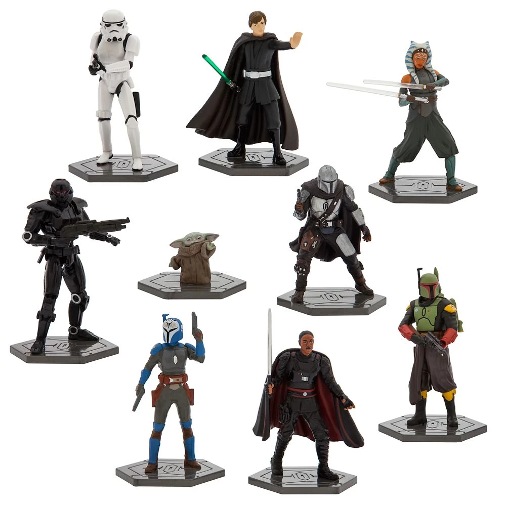 Disney Star Wars: The Mandalorian Deluxe Figure Set 3 Disney Star Wars: The Mandalorian Deluxe Figure Set