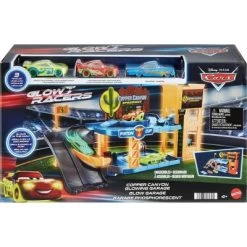 Disney And Pixar Cars Glow Racers Copper Canyon Glowing Garage Playset -Happy Toyland Shop GUEST 230e28eb 60bf 4039 b6d7 d17168064991