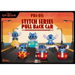 DISNEY Stitch Series Pull Back Car Set (Pull Back Car)