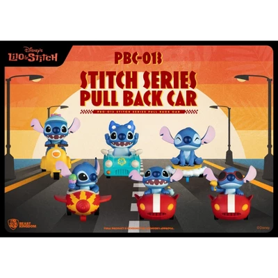 DISNEY Stitch Series Pull Back Car Set (Pull Back Car) 3 DISNEY Stitch Series Pull Back Car Set (Pull Back Car)