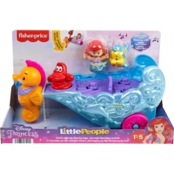 Disney Princess Little People Ariel’s Light-Up Sea Carriage Musical Vehicle -Happy Toyland Shop GUEST 933a5834 613c 4ecb 8001 cbf45892f40f