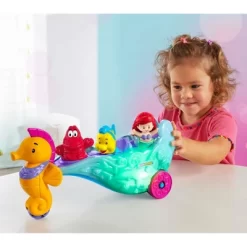 Disney Princess Little People Ariel’s Light-Up Sea Carriage Musical Vehicle -Happy Toyland Shop GUEST aa22ec64 507f 48c8 8693 14e8ade8ff82